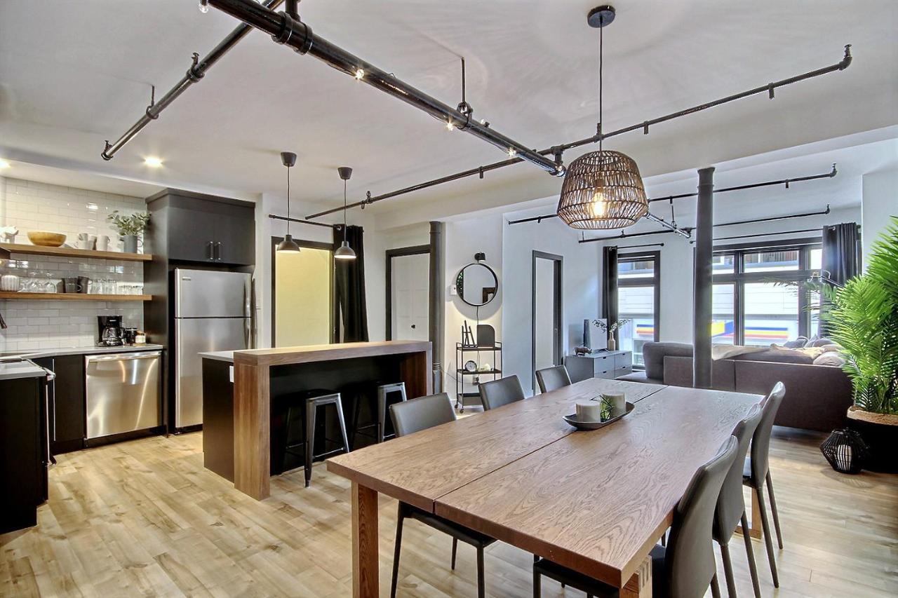 Le Gentleman // Downtown Spacious Condo Quebeque Exterior foto