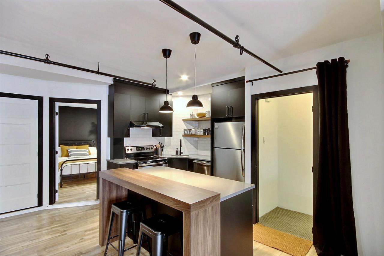 Le Gentleman // Downtown Spacious Condo Quebeque Exterior foto