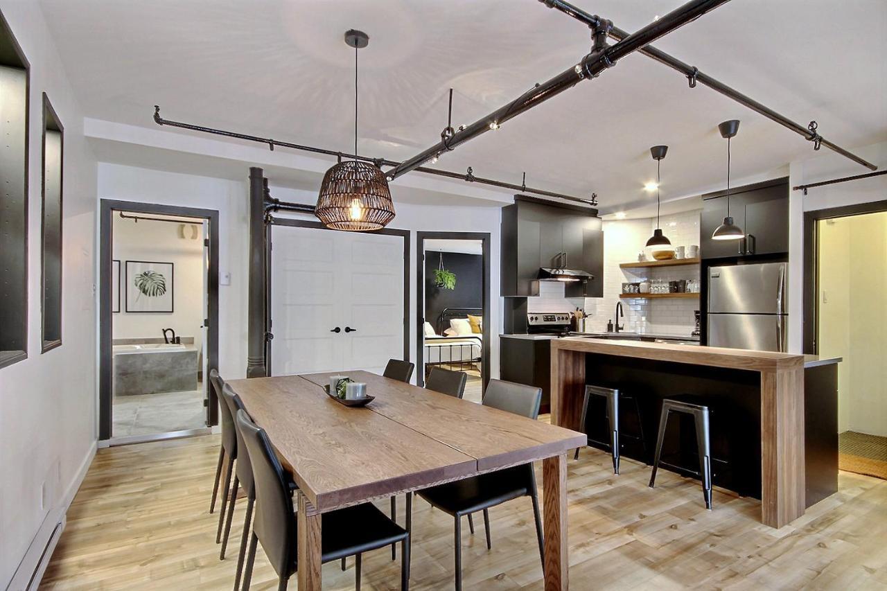 Le Gentleman // Downtown Spacious Condo Quebeque Exterior foto